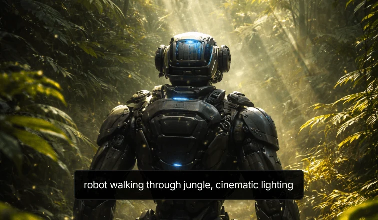 AI Video Generator feature — list card thumbnail