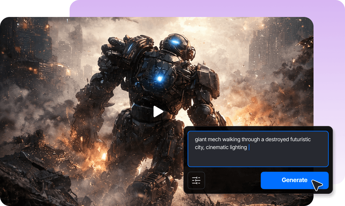Illustration — Text to Video