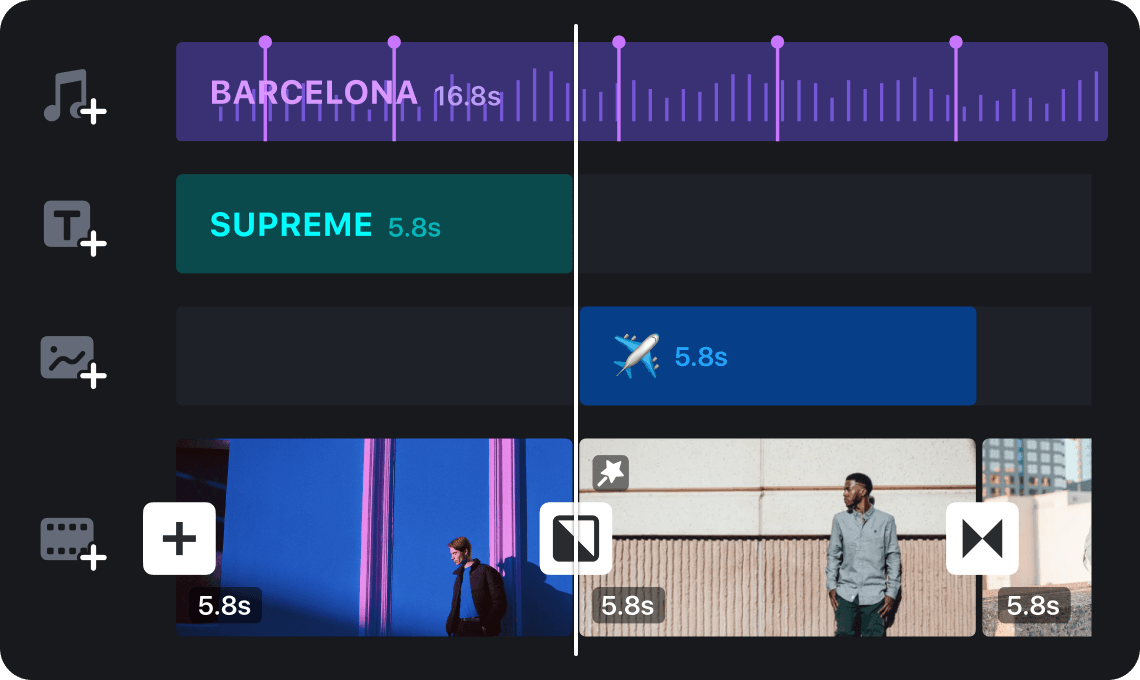Illustration — precision editing controls