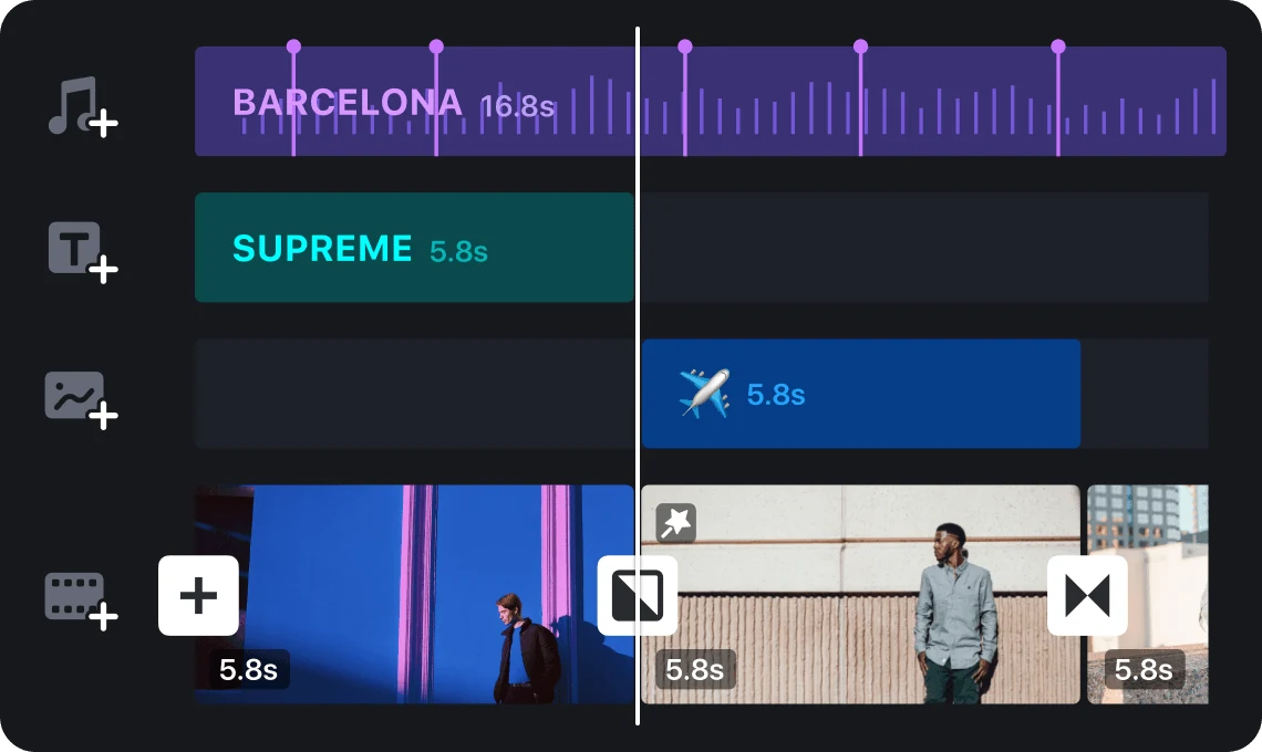Illustration — precision editing controls