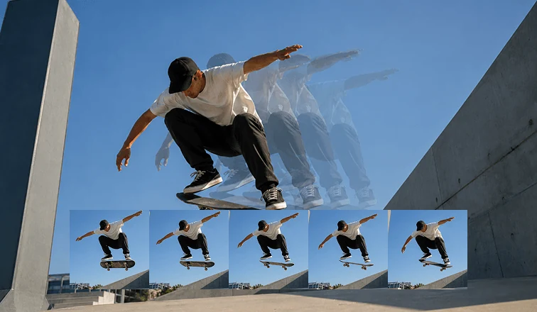 Frame Interpolation feature — list card thumbnail