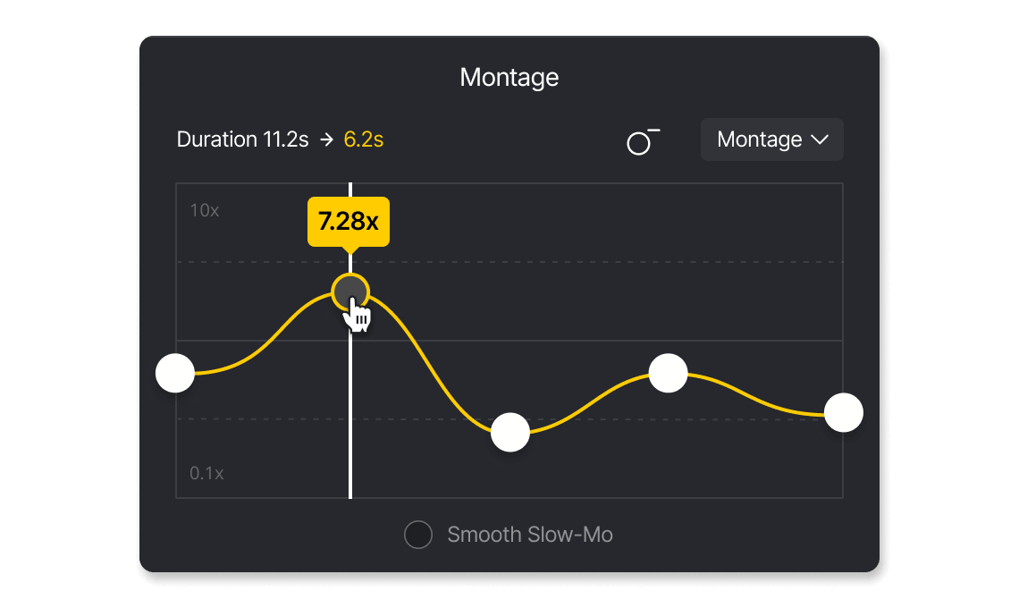 Illustration — precision editing controls