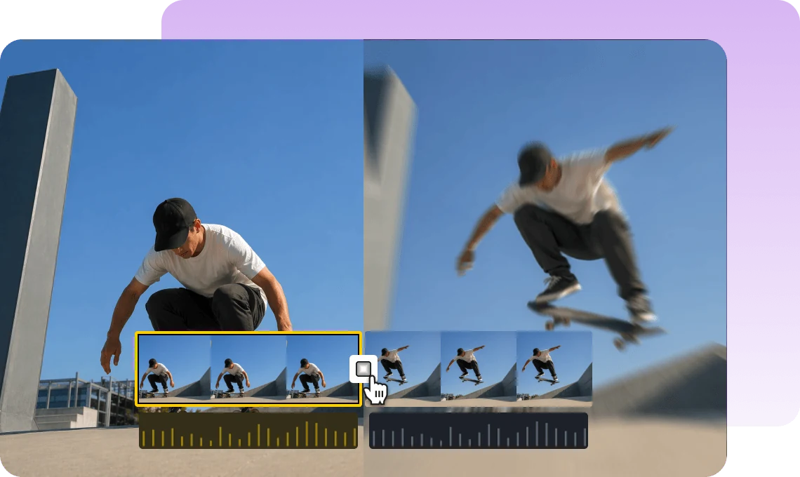 Illustration — flexible video editing tools