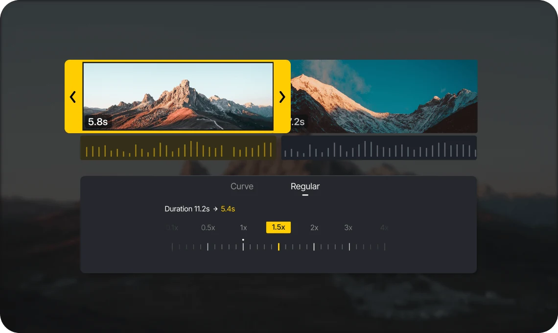 Illustration — precision editing controls