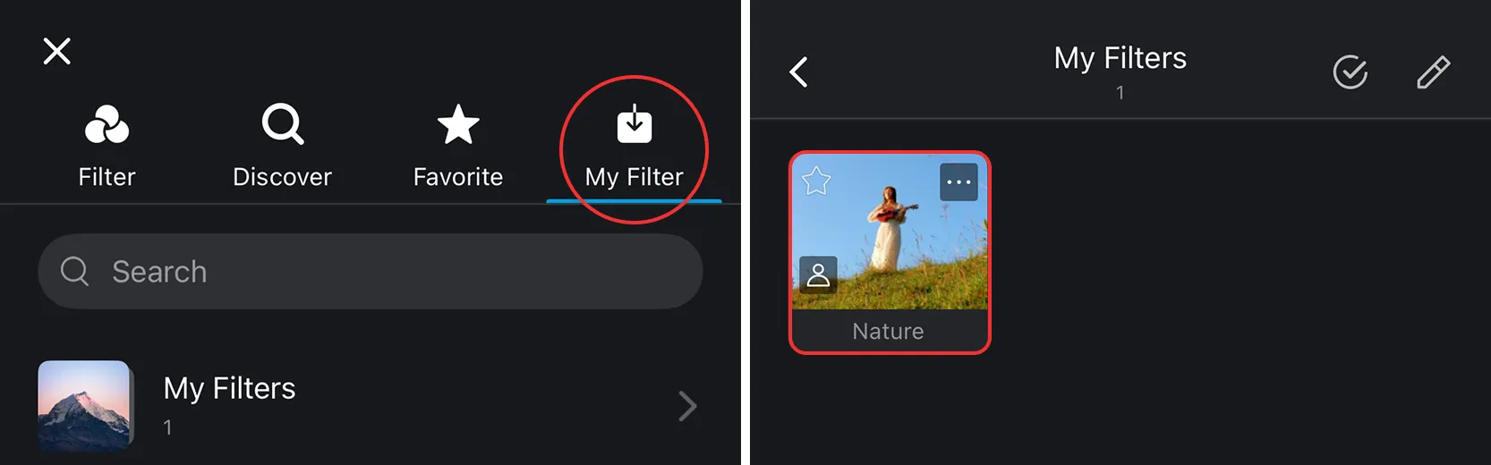 Locating Custom Filter Materials