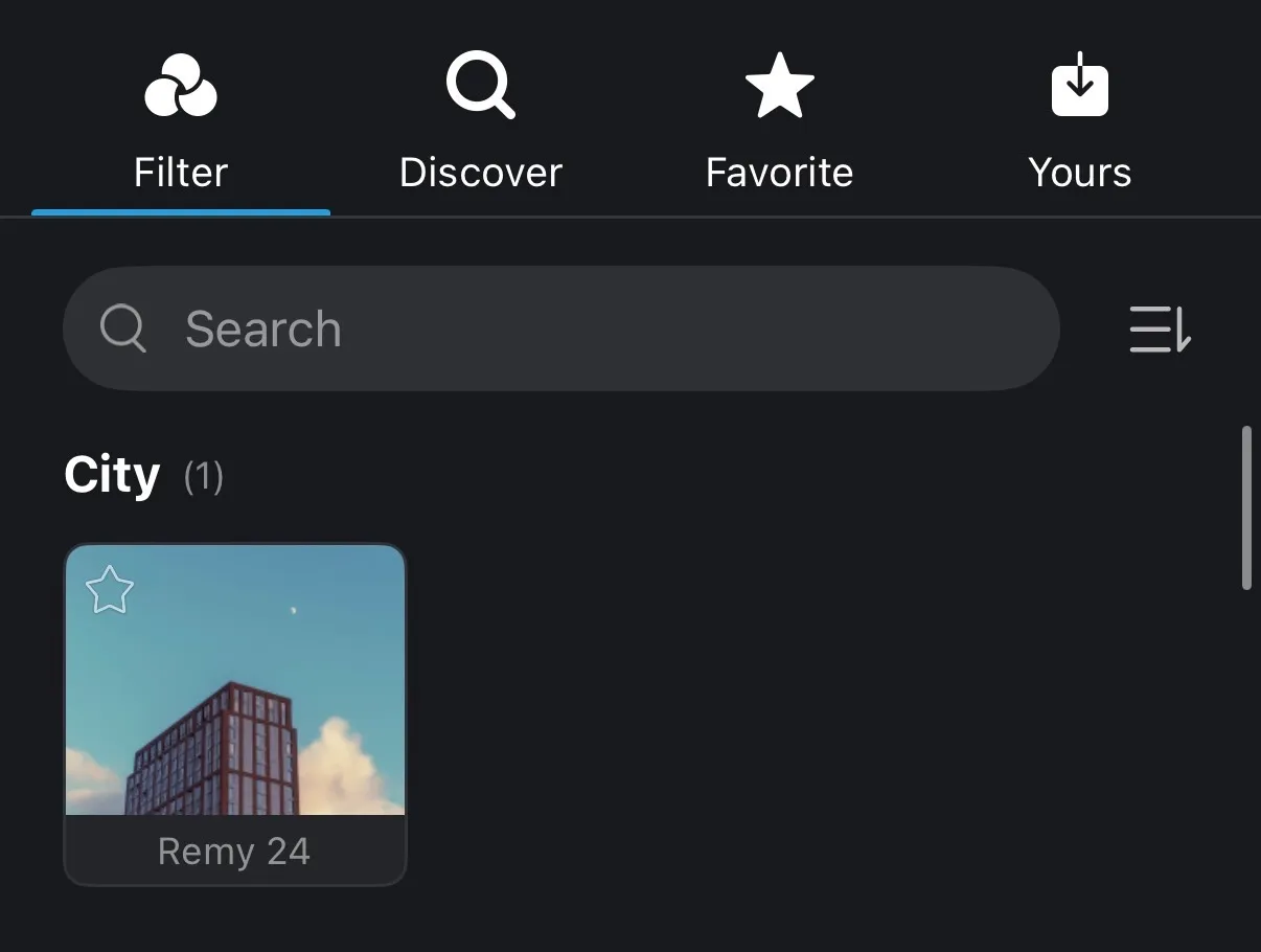 Filter Library