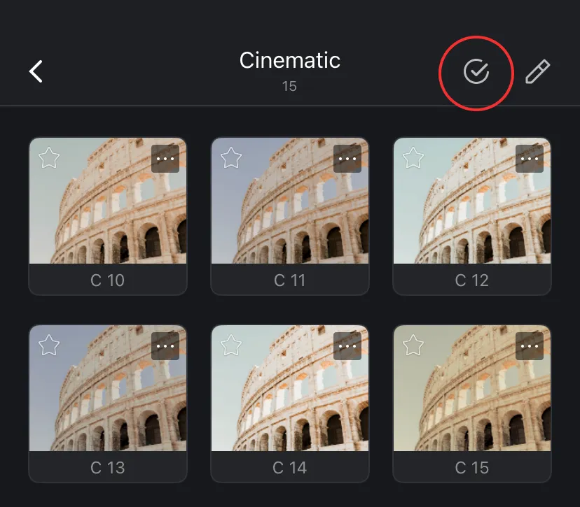 Filter Group Folder Configuration