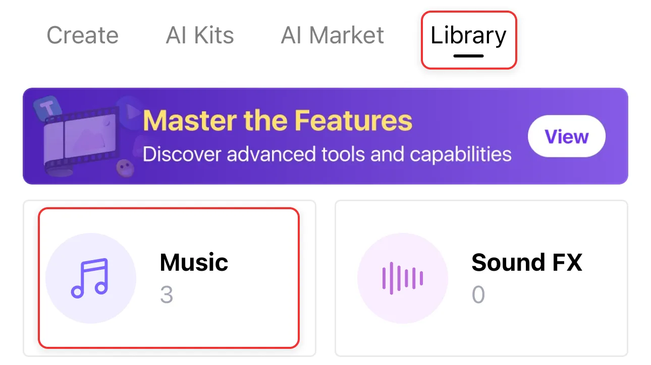 Select Music Library