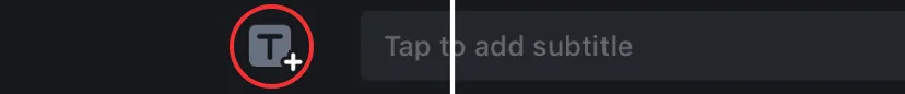 Adding Subtitle Element Layer Location