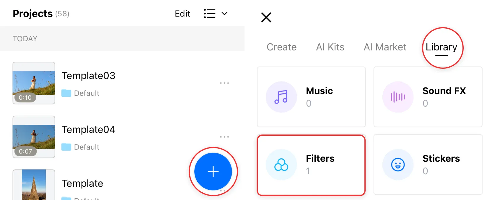 Filter Discovery Entry Route