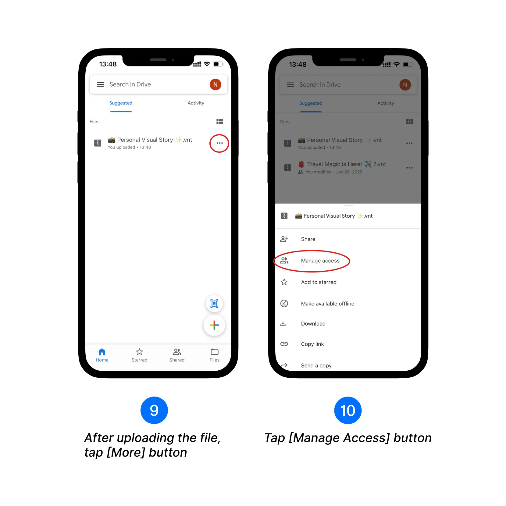 Manage Template access