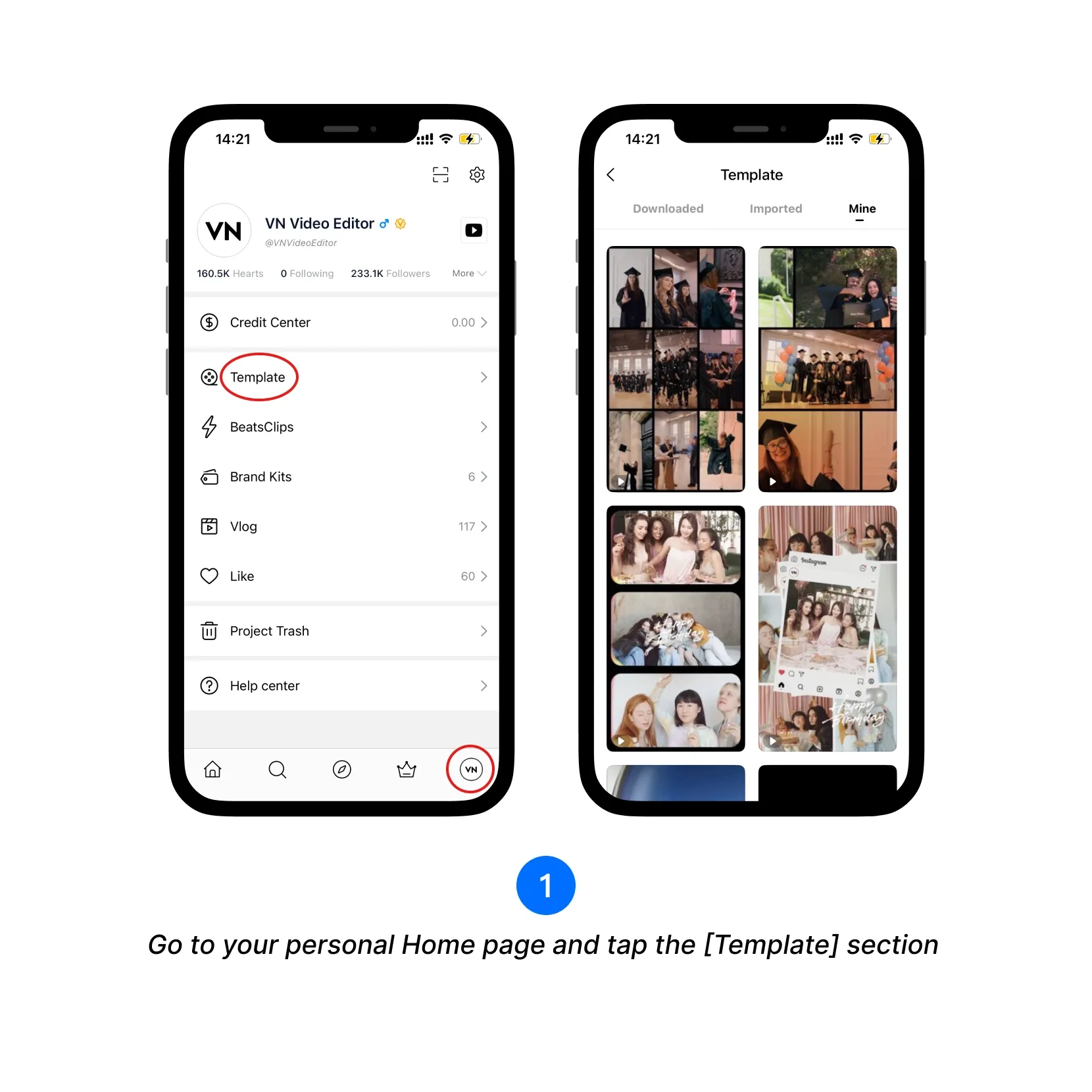 Find your templates